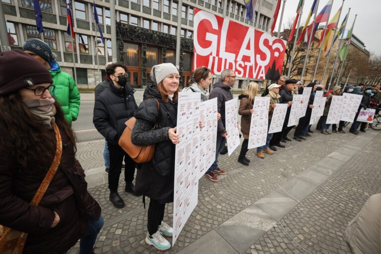 Iniciativa Glas ljudstva ne vodi uradne volilne kampanje