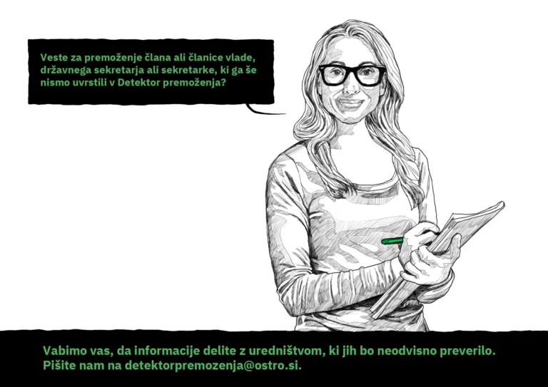 Pomagajte nam pri zbiranju podatkov o premoženju funkcionarjev
