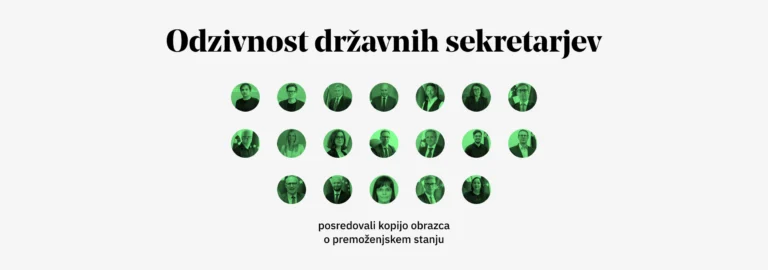 Kateri državni sekretarji so razkrili svoje premoženje