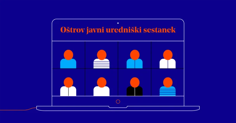 Javni uredniški sestanek preiskovalnega projekta Avtogrob